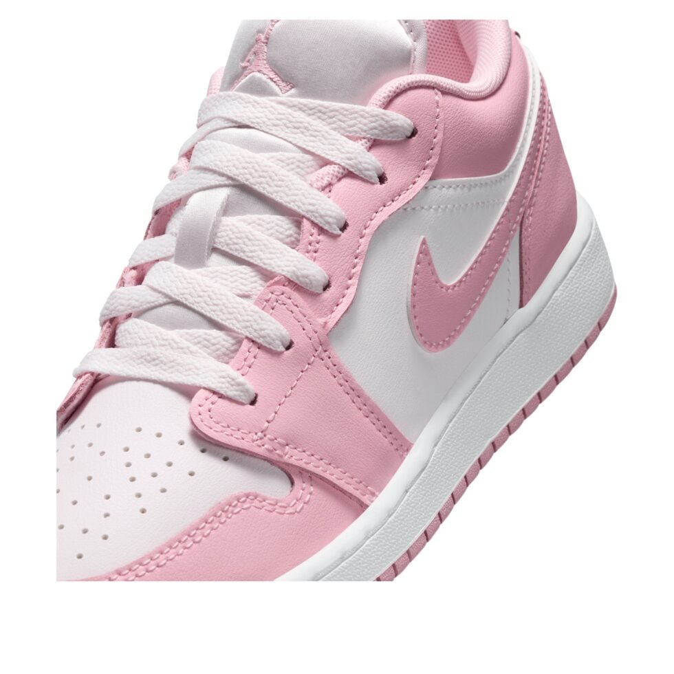 (GS) Air Jordan 1 Low 'Soft Pink Pearl Pink' 553560-614 - Image 5