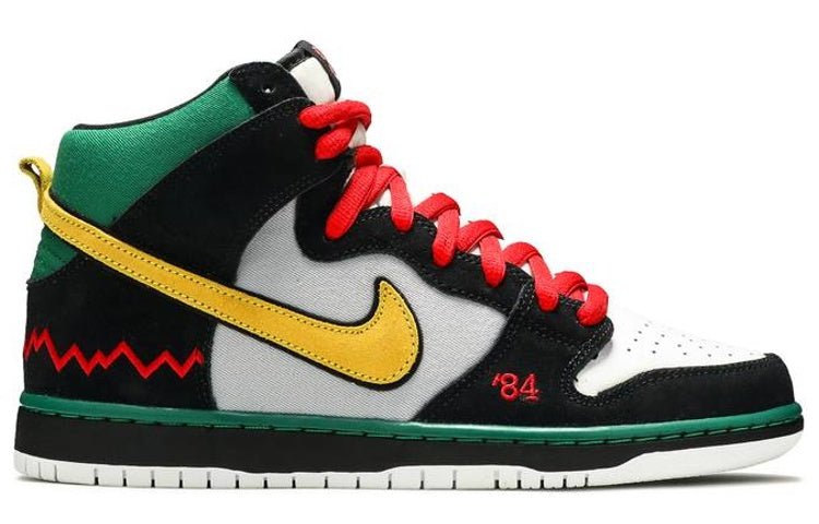 Nike Dunk High Pro Premium SB 'Mcrad' 554673-001 - Image 2