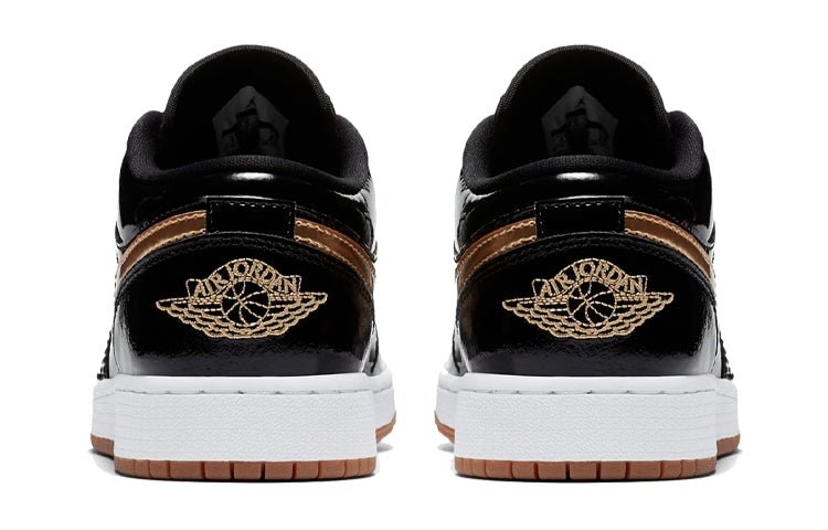 (GS) Air Jordan 1 Low 'Metallic Gold' 554723-032 - Image 5