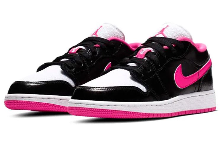 (GS) Air Jordan 1 Low 'Black Hyper Pink' 554723-061 - Image 3