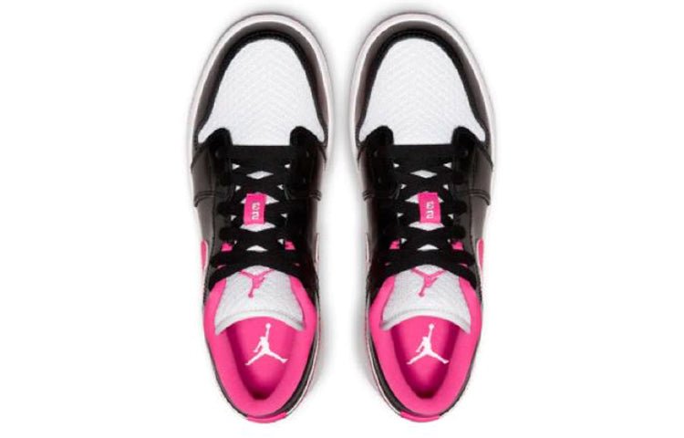 (GS) Air Jordan 1 Low 'Black Hyper Pink' 554723-061 - Image 4