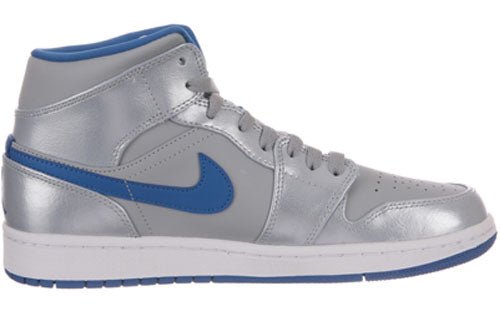 Air Jordan 1 Mid 'Wolf Grey' 554724-025 - Image 2