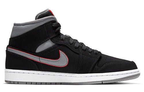 Air Jordan 1 Mid 'Black Grey' 554724-060 - Image 2