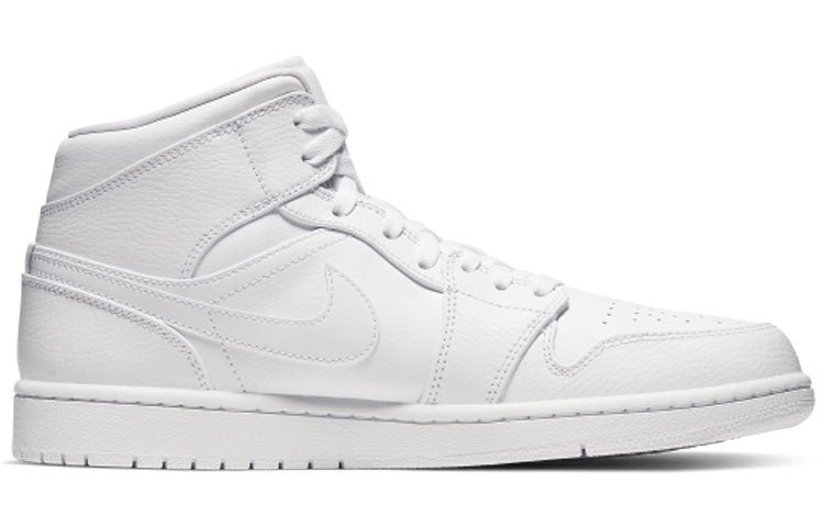 Air Jordan 1 Mid 'White' 554724-126 - Image 2