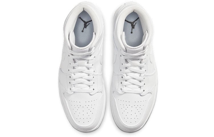 Air Jordan 1 Mid 'White' 554724-126 - Image 4