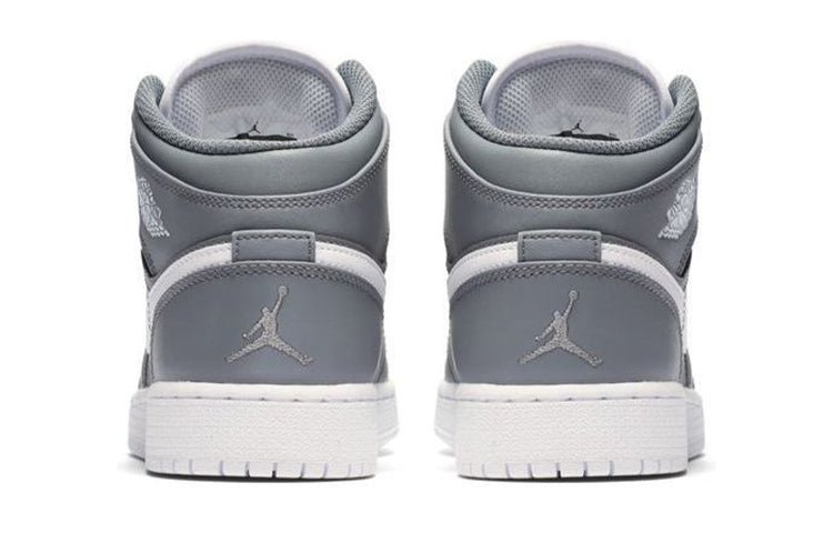 (GS) Air Jordan 1 Mid 'Cool Grey' 554725-036 - Image 5