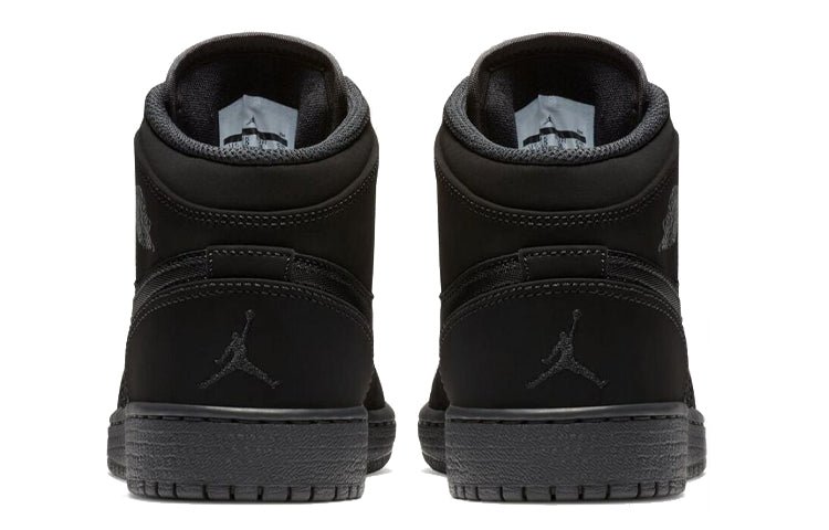 (GS) Air Jordan 1 Mid 'Black' 554725-040 - Image 5