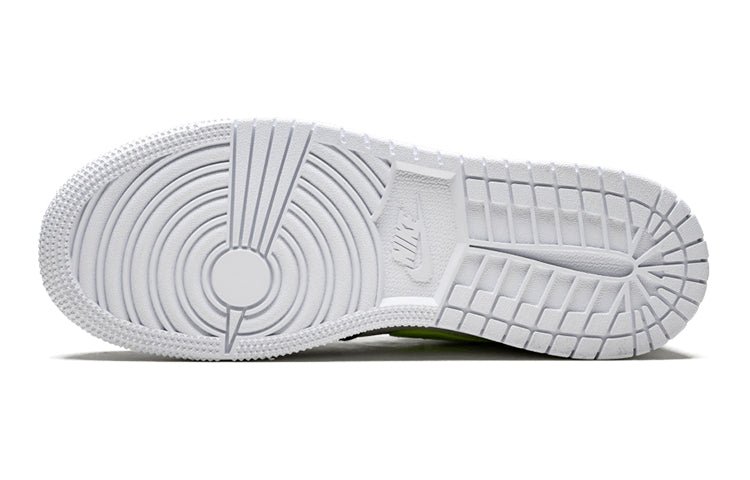 (GS) Air Jordan 1 Mid 'Gun Smoke Volt' 554725-072 - Image 5
