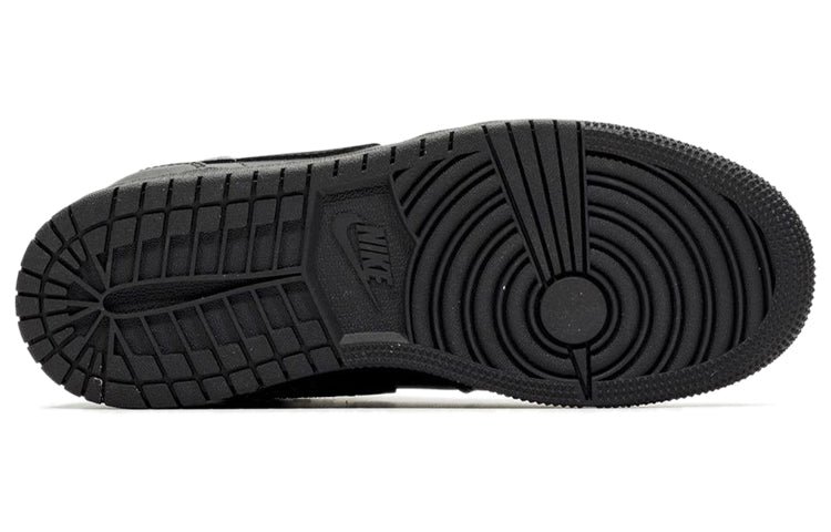 (GS) Air Jordan 1 Mid 'Deep Black' 554725-090 - Image 4