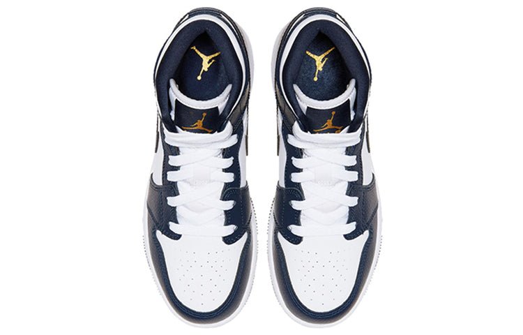 (GS) Air Jordan 1 Mid 'Obsidian' 554725-174 - Image 3
