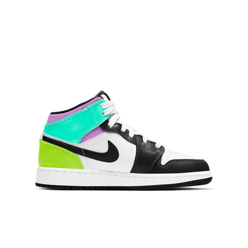 (GS) Air Jordan 1 Mid 'Pastel' 554725-175 - Image 2