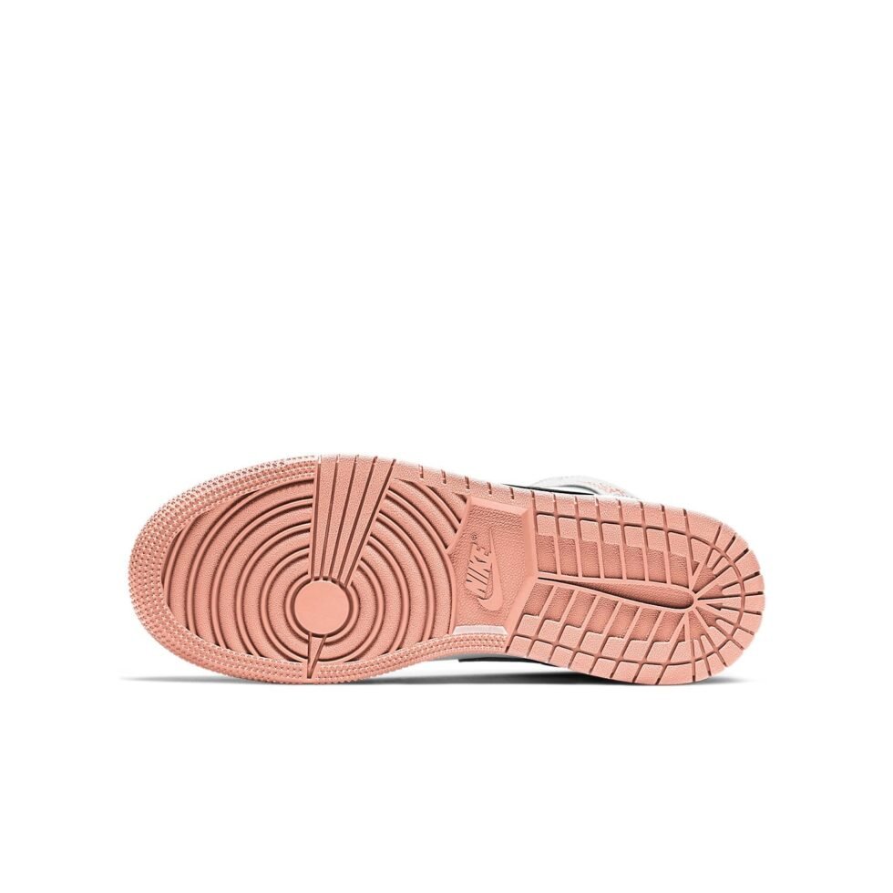 (GS) Air Jordan 1 Mid 'White Arctic Orange' 554725-180 - Image 3