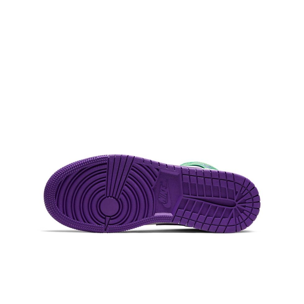 (GS) Air Jordan 1 Mid 'Hulk' 554725-300 - Image 6