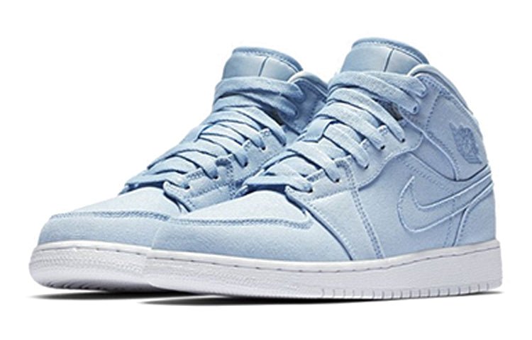 (GS) Air Jordan 1 Mid 'Easter Blue' 554725-425 - Image 3