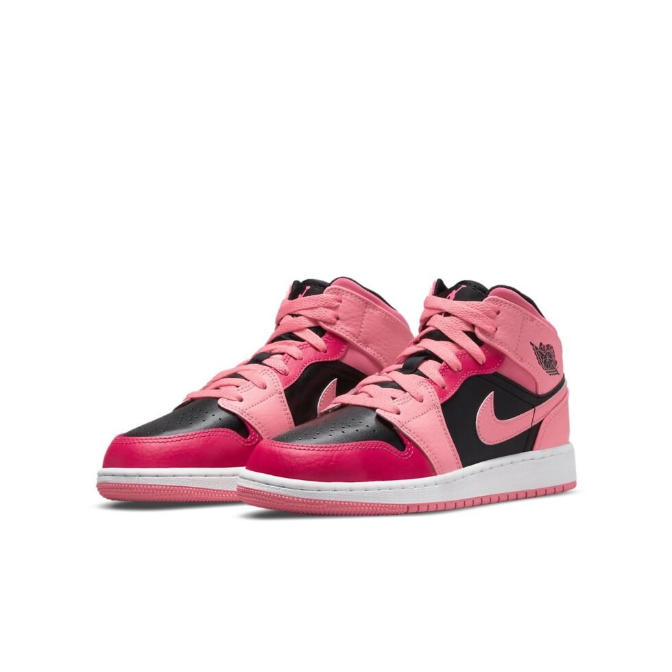(GS) Air Jordan 1 Mid 'Coral Chalk' 554725-662 - Image 3