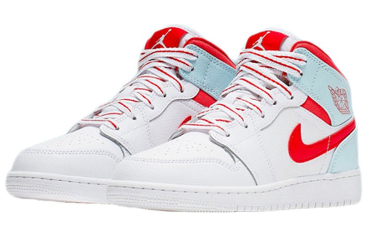 (GS) Air Jordan 1 Mid 'Topaz Mist' 555112-104 - Image 3