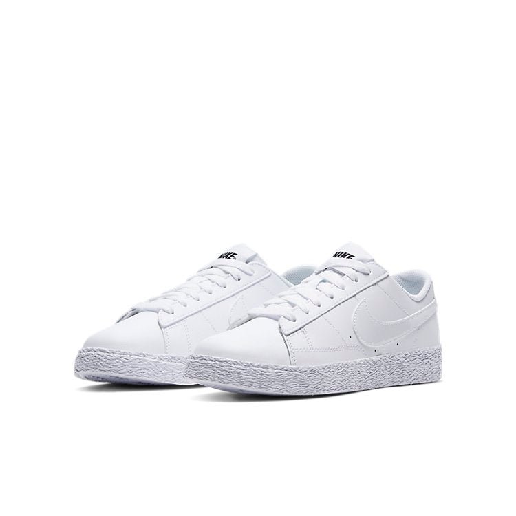 (GS) Nike Blazer Low 'White' 555190-102 - Image 3