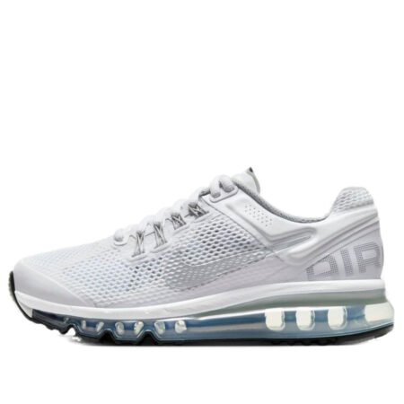 (GS) Nike Air Max 2013 'White Metallic Silver' 555426-100