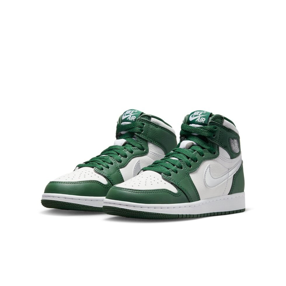 (GS) Air Jordan 1 Retro High OG 'Gorge Green' 575441-303 - Image 3