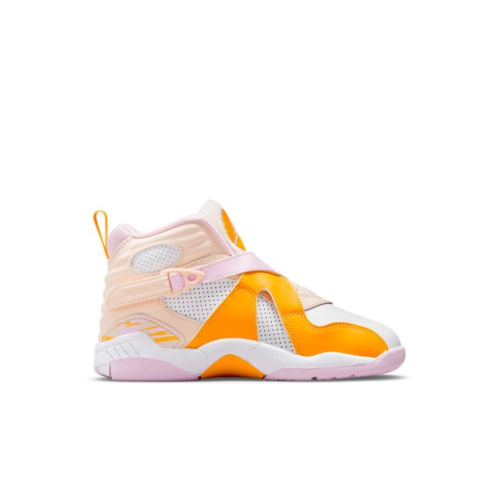 (PS) Air Jordan 8 Retro 'Light Arctic Pink' 580529-816 - Image 2