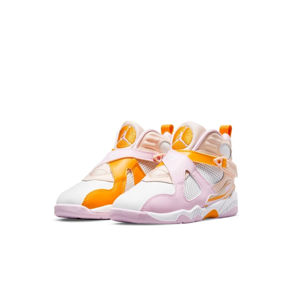 (PS) Air Jordan 8 Retro 'Light Arctic Pink' 580529-816 - Image 3