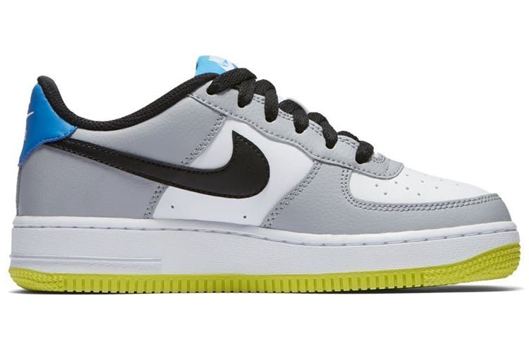 (GS) Nike Air Force 1 'Grey Volt' 596728-051 - Image 2