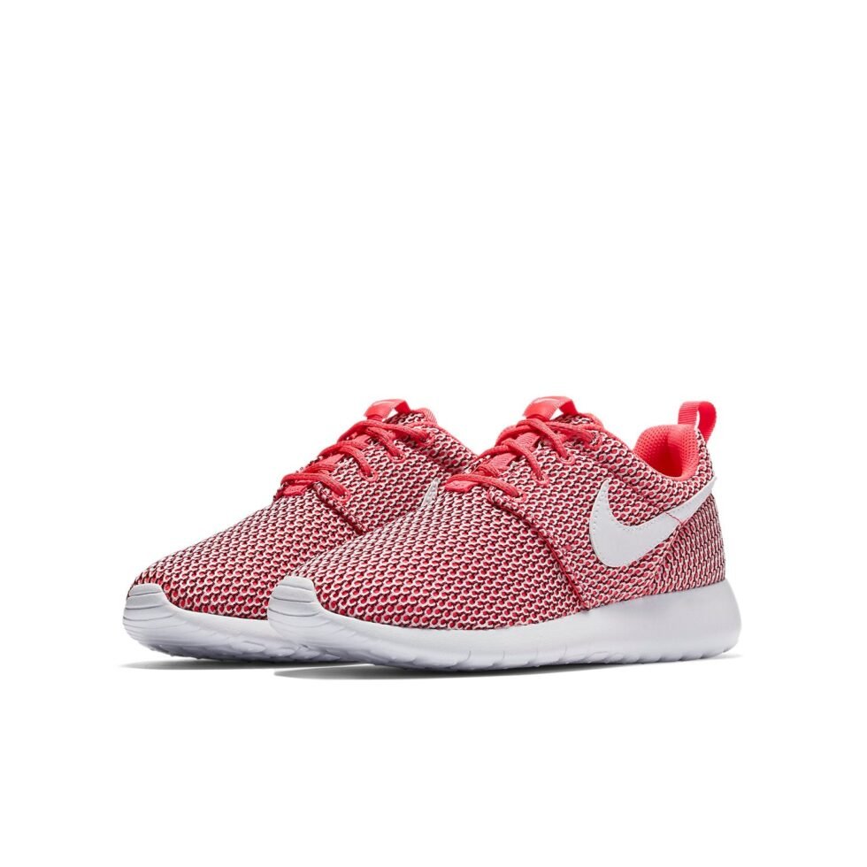 (GS) Nike Roshe One Low Top Pink White 'Pink Blue' 599729-615 - Image 3