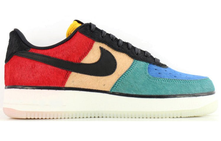 (WMNS) Nike Air Force 1 '07 Premium 'Red Blue Black' 616725-400 - Image 2