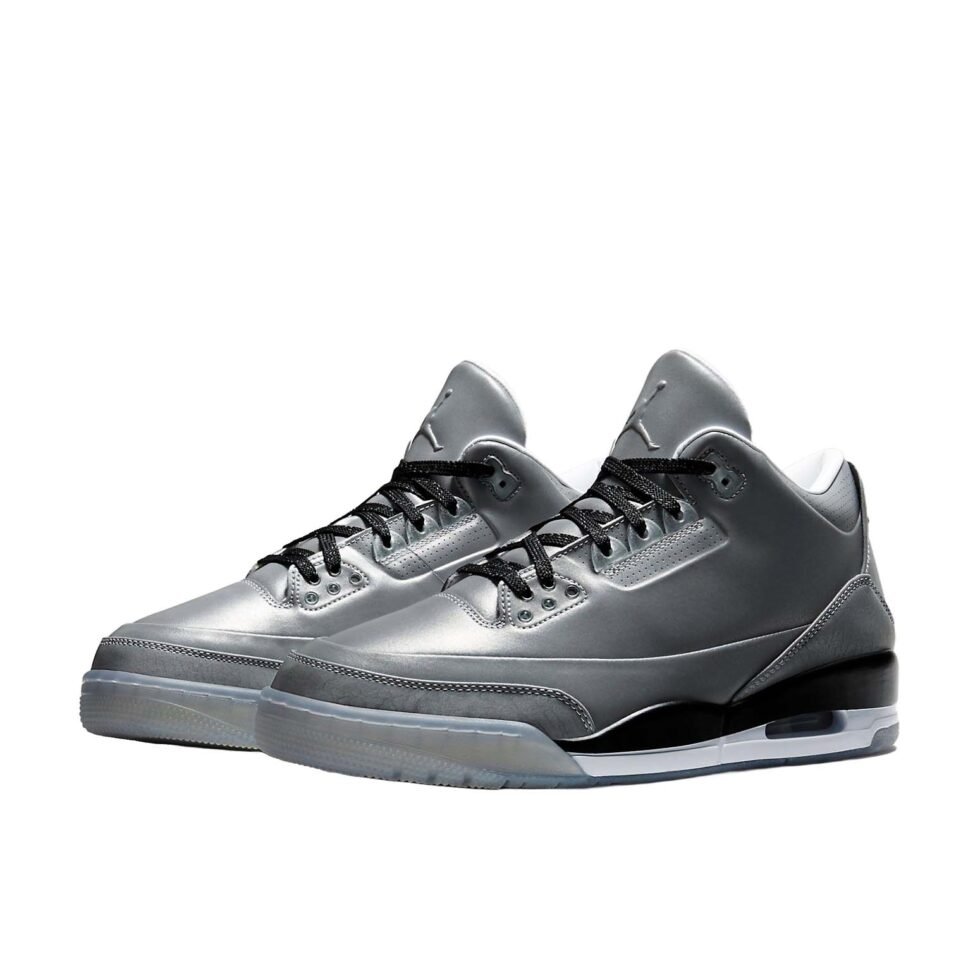 Air Jordan 3 5Lab3 'Reflective Silver' 631603-003 - Image 3