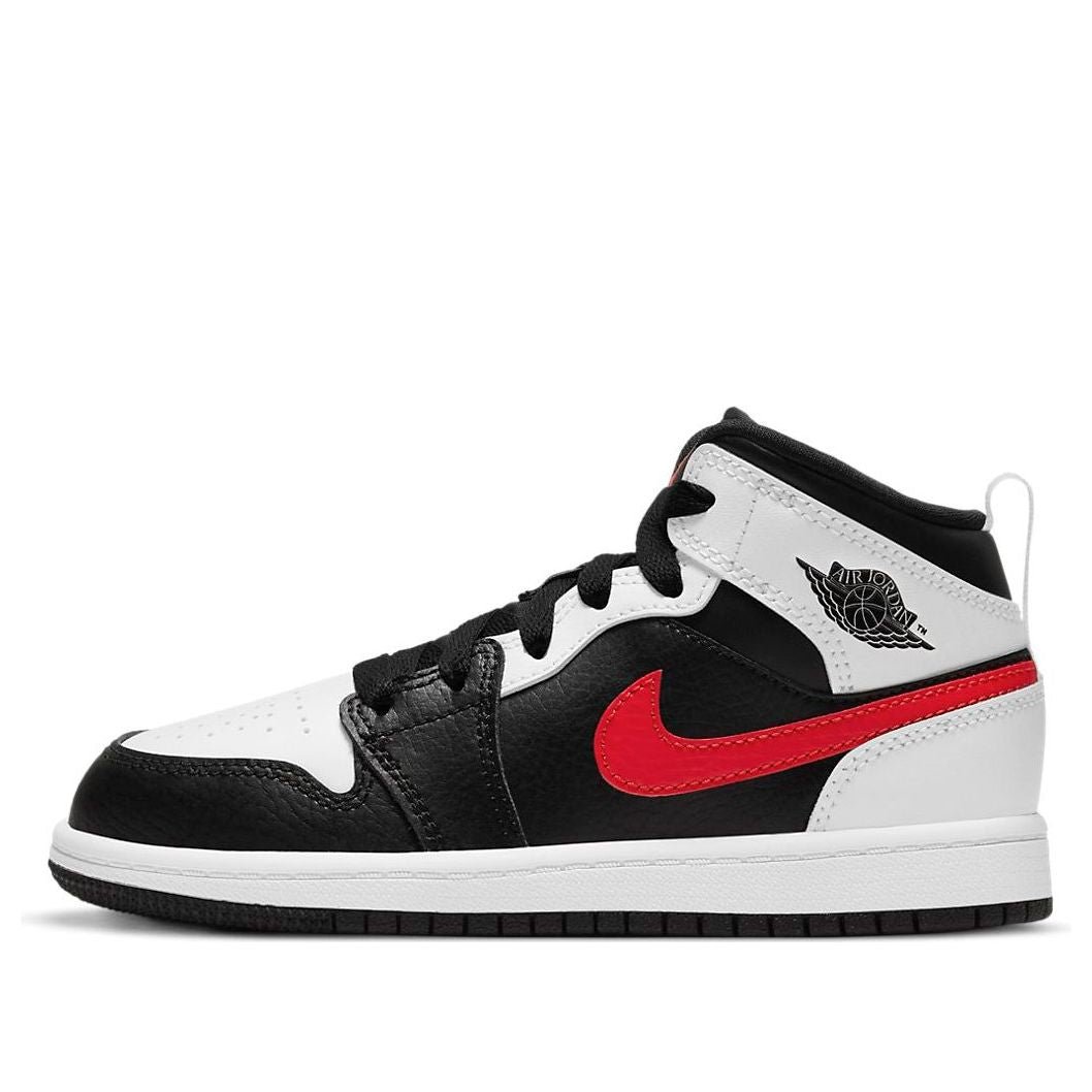 (PS) Air Jordan 1 Mid 'Chile Red' 640734-075