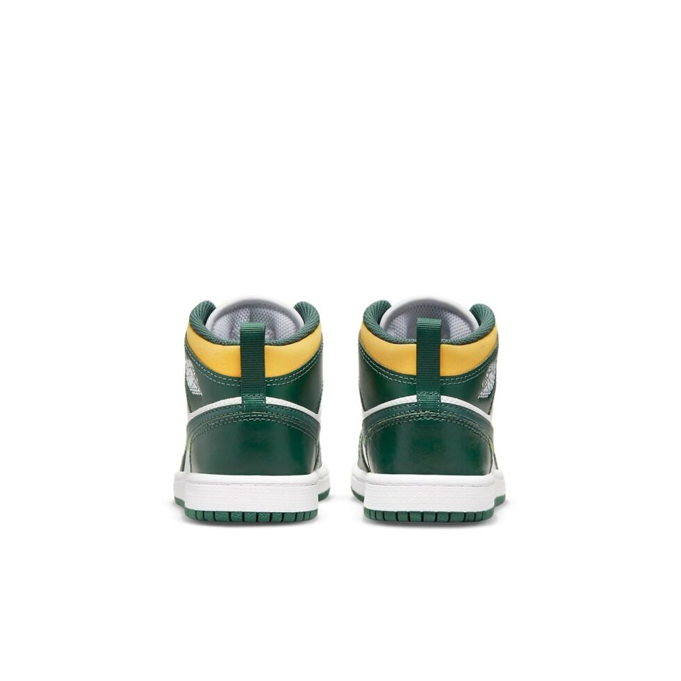 (PS) Air Jordan 1 Mid 'Sonics' 640734-371 - Image 5