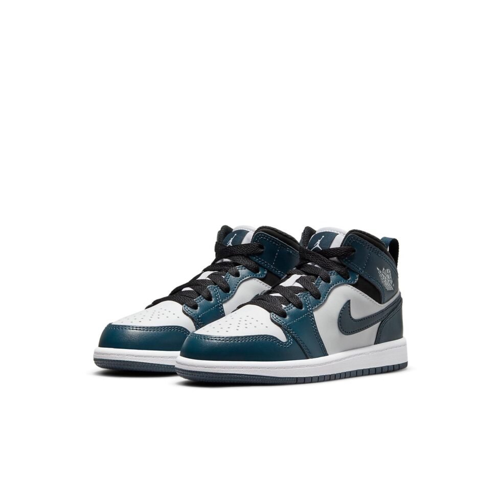 (PS) Air Jordan 1 Mid 'Armory Navy' 640734-411 - Image 3