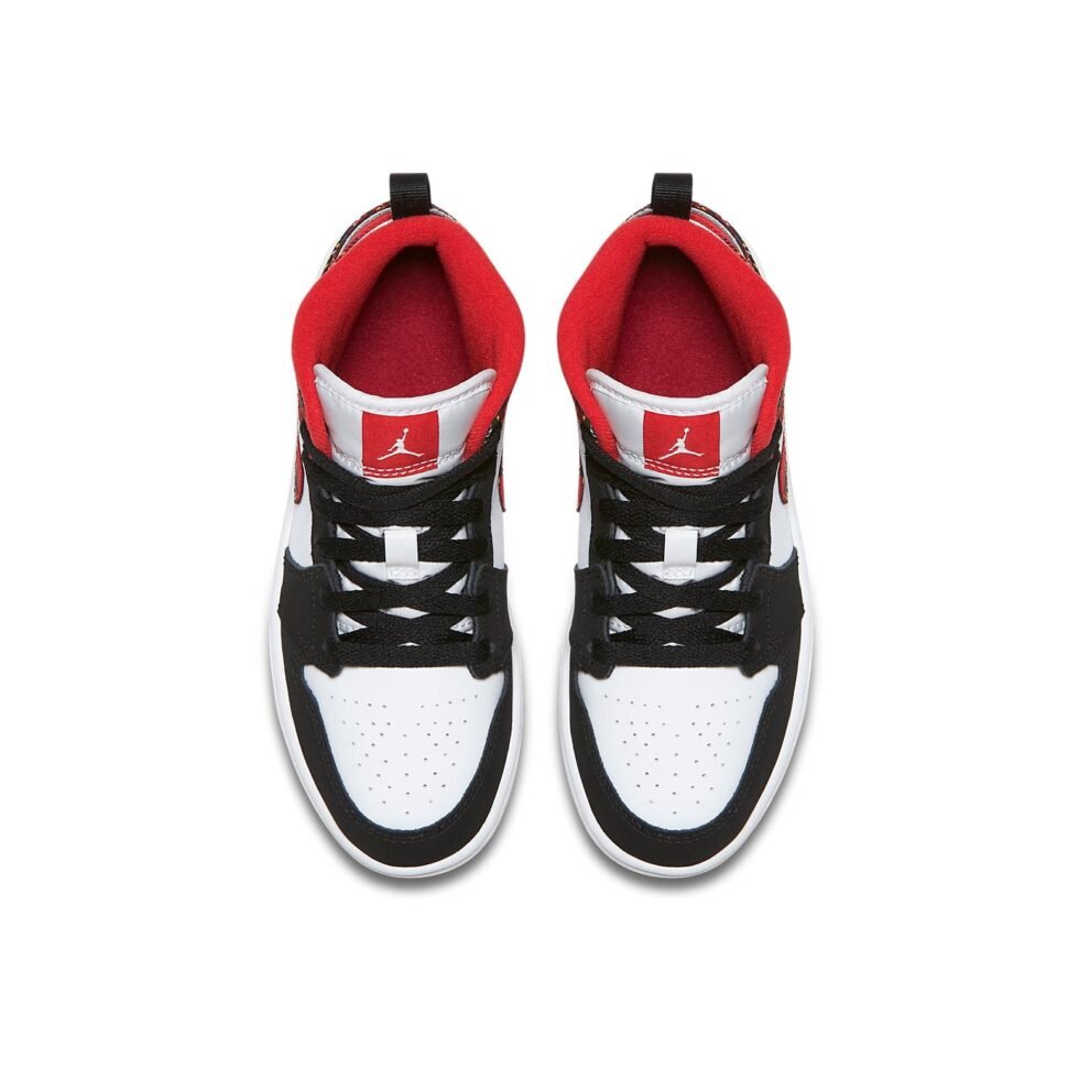 (PS) Air Jordan 1 Mid 'Bad Santa' 640734-607 - Image 3