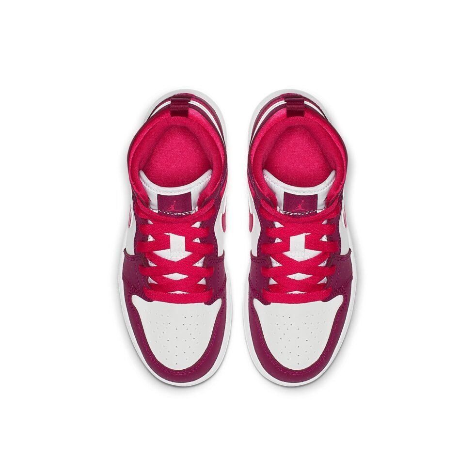 (PS) Air Jordan 1 Mid 'True Berry Rush Pink' 640737-661 - Image 3