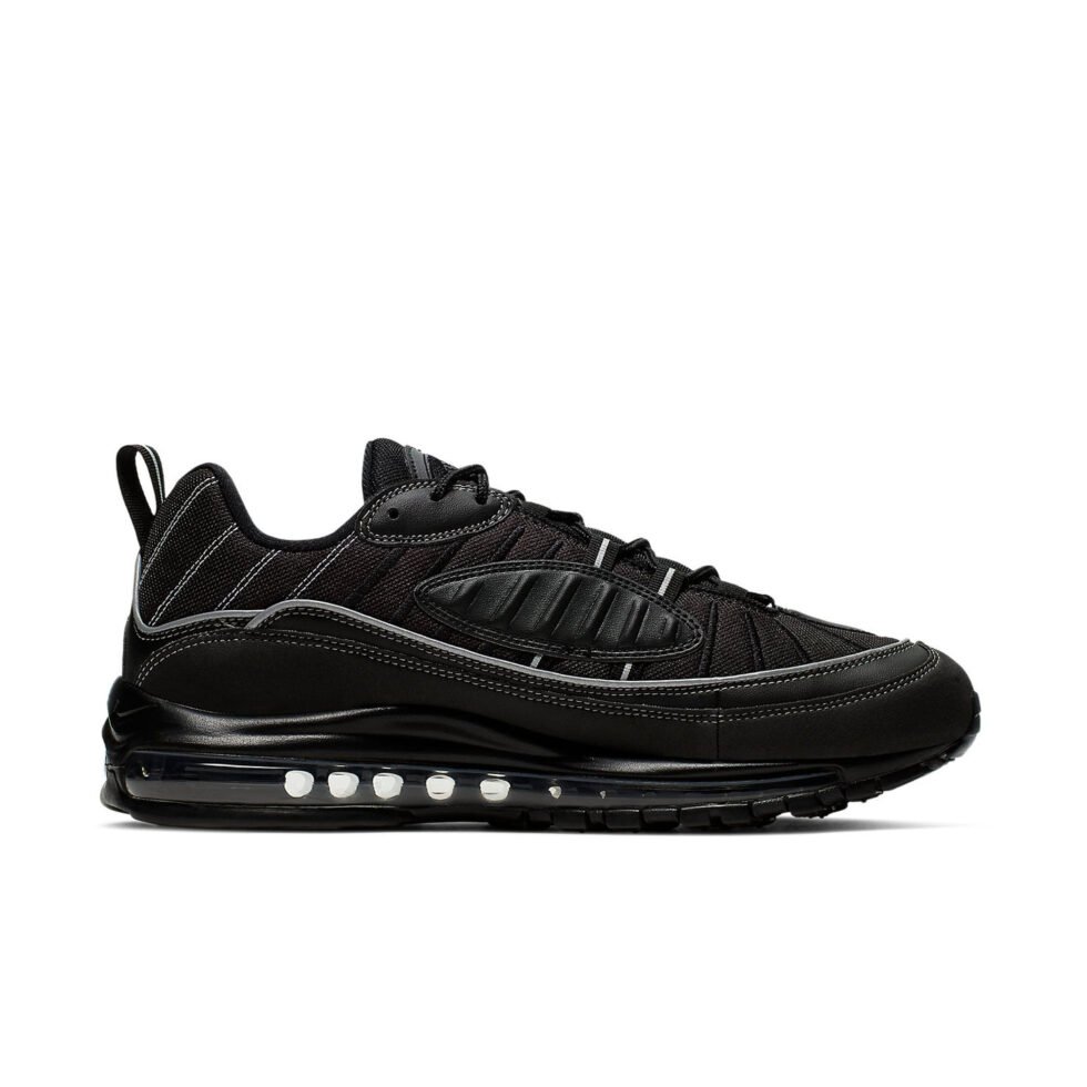 Nike Air Max 98 'Black Silver' 640744-013 - Image 2