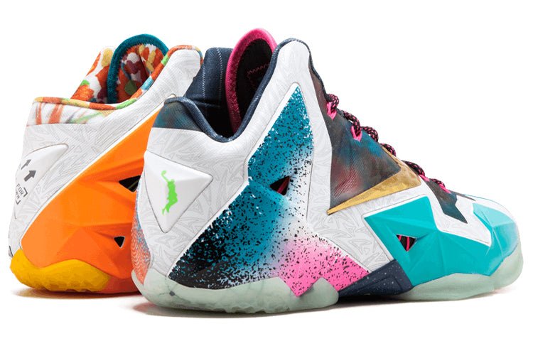 Nike LeBron 11 Premium 'What The LeBron' 650884-400 - Image 5
