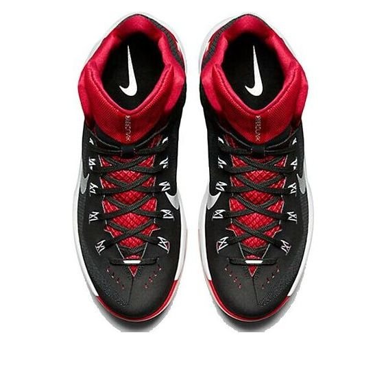 Nike Hyperdunk 2014 'Black Grey Red' 653640-003 - Image 2