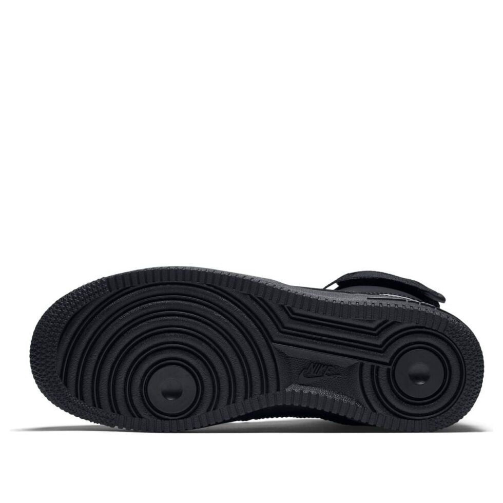 (GS) Nike Air Force 1 High 'Black' 653998-001 - Image 4