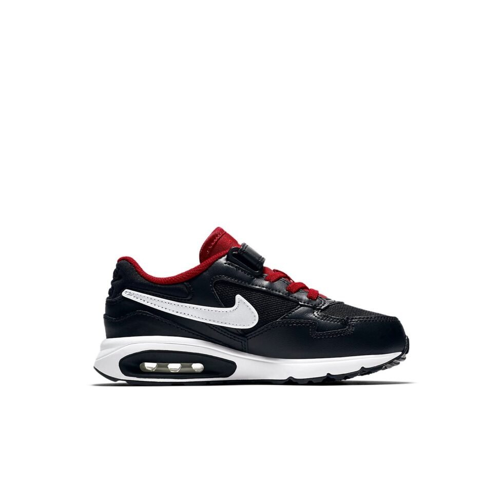 (PS) Nike Air Max ST 'Black Red White' 654290-008 - Image 2