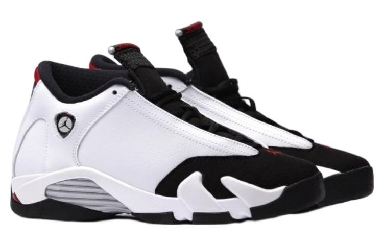 (GS) Air Jordan 14 Retro 'Black Toe' 2014 654963-102 - Image 2