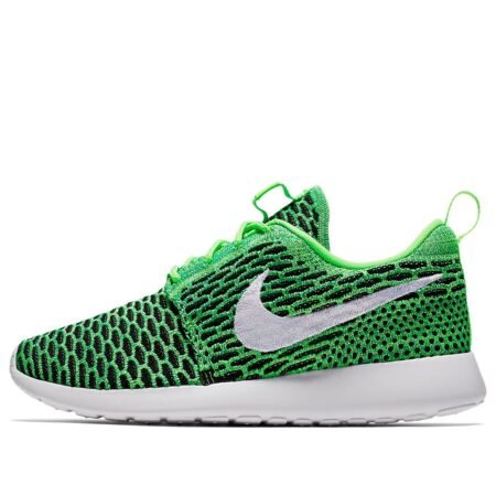 (WMNS) Nike Roshe One Flyknit 'Voltage Green' 704927-305