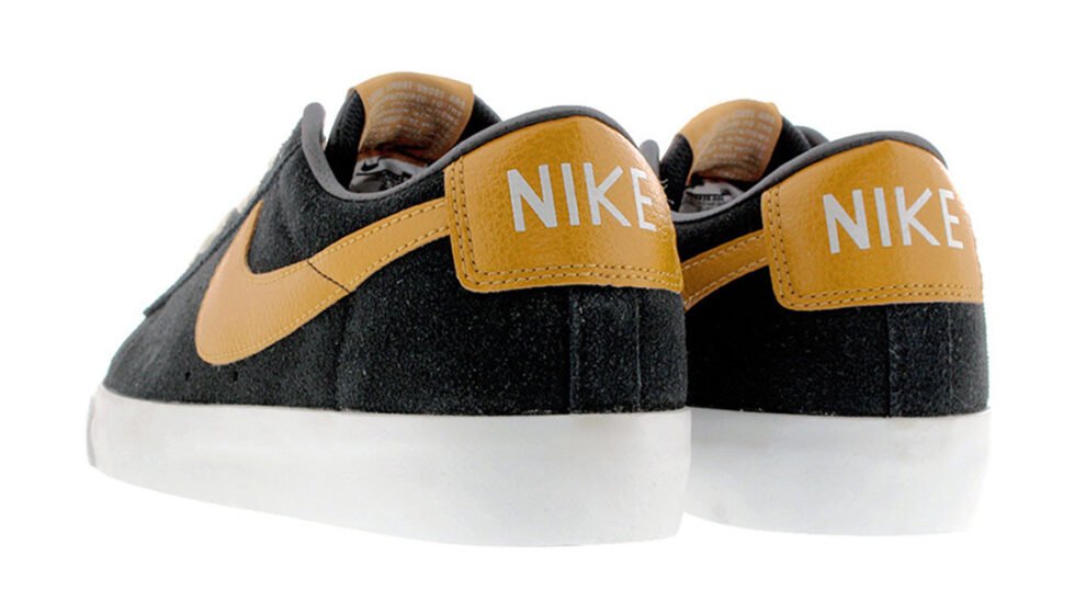 Nike Zoom Blazer Low GT SB 'Black Wheat' 704939-004 - Image 3