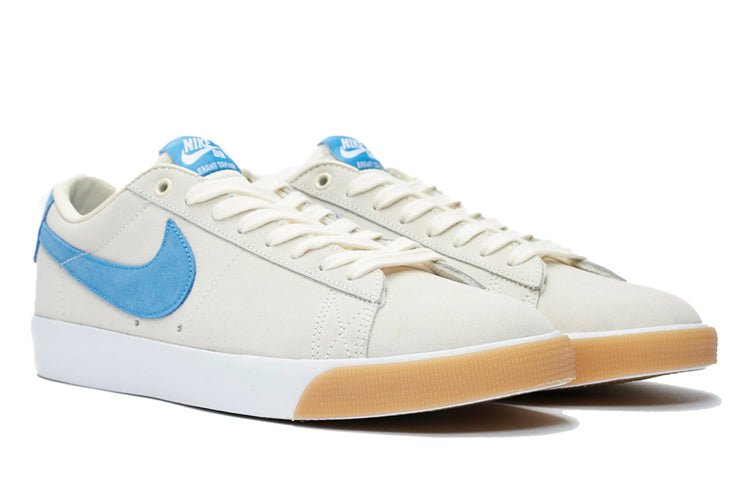 Nike Blazer Low SB GT 'Pale Ivory Blue' 704939-103 - Image 3