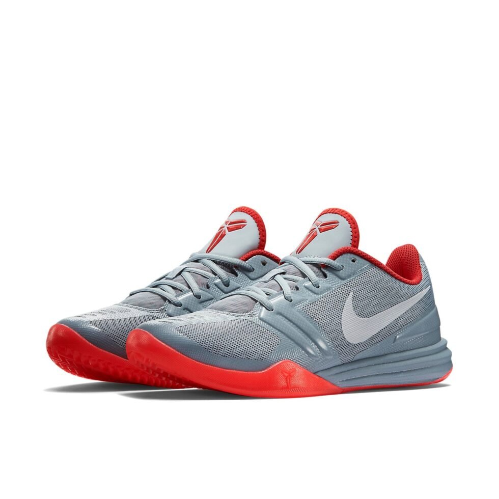 Nike Kobe Mentality 'Grey Red' 704942-007 - Image 2