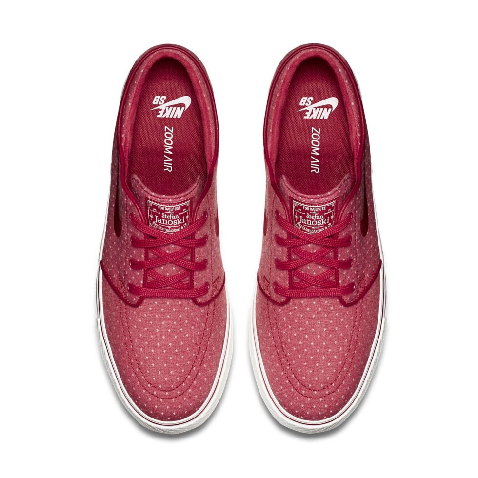 Nike SB Stefan Janoski PRM 'Red' 705190-661 - Image 4