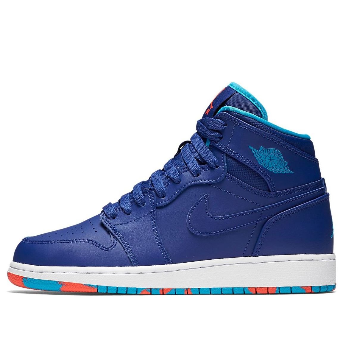 (GS) Air Jordan 1 Retro High 'Deep Royal Blue' 705300-433