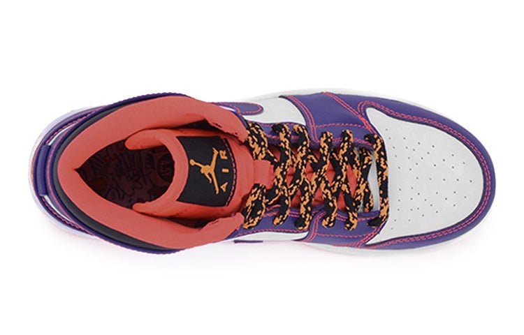 (GS) Air Jordan 1 Retro High 'Tasmanian Devil' 705300-507 - Image 4