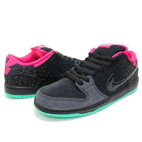 Nike x Premier SB Dunk Low Premium AE QS 'Northern Lights' 724183-063 - Image 3