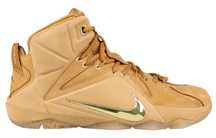 Nike LeBron 12 EXT 'Wheat' 744287-700 - Image 2