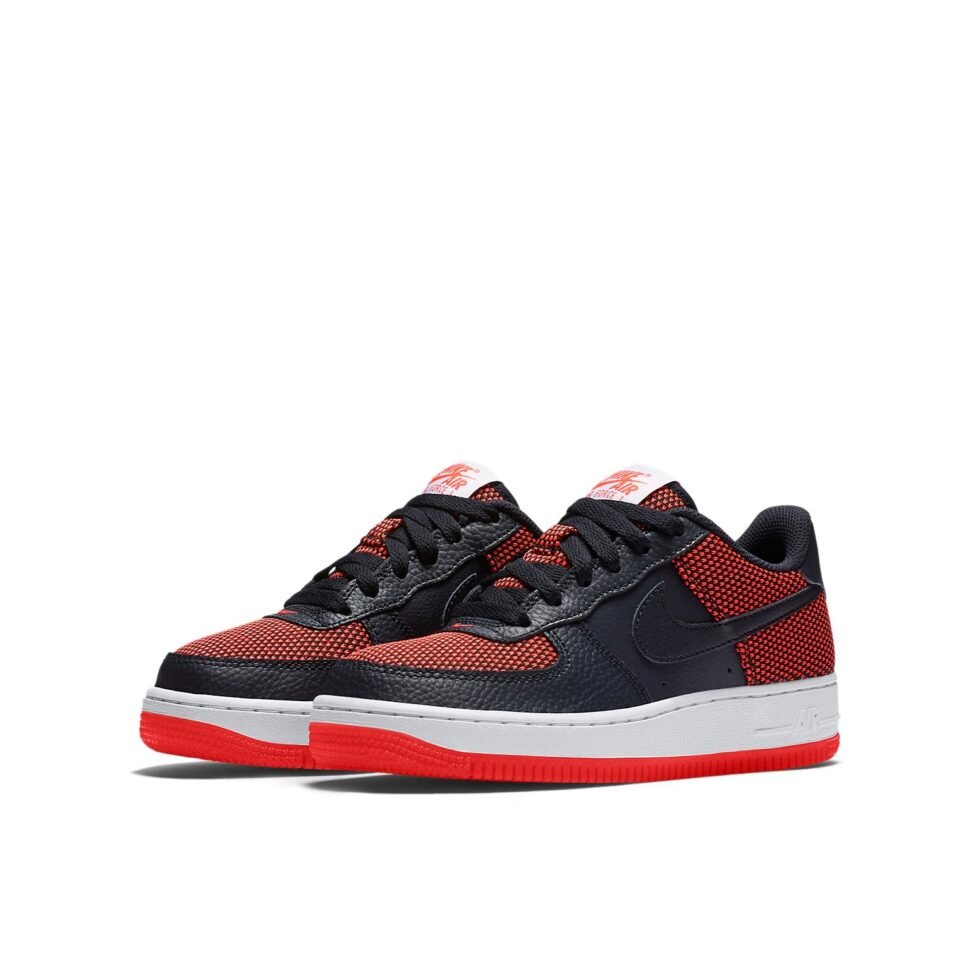 (GS) Nike Air Force 1 Premium 'Bright Crimson' 748981-601 - Image 3